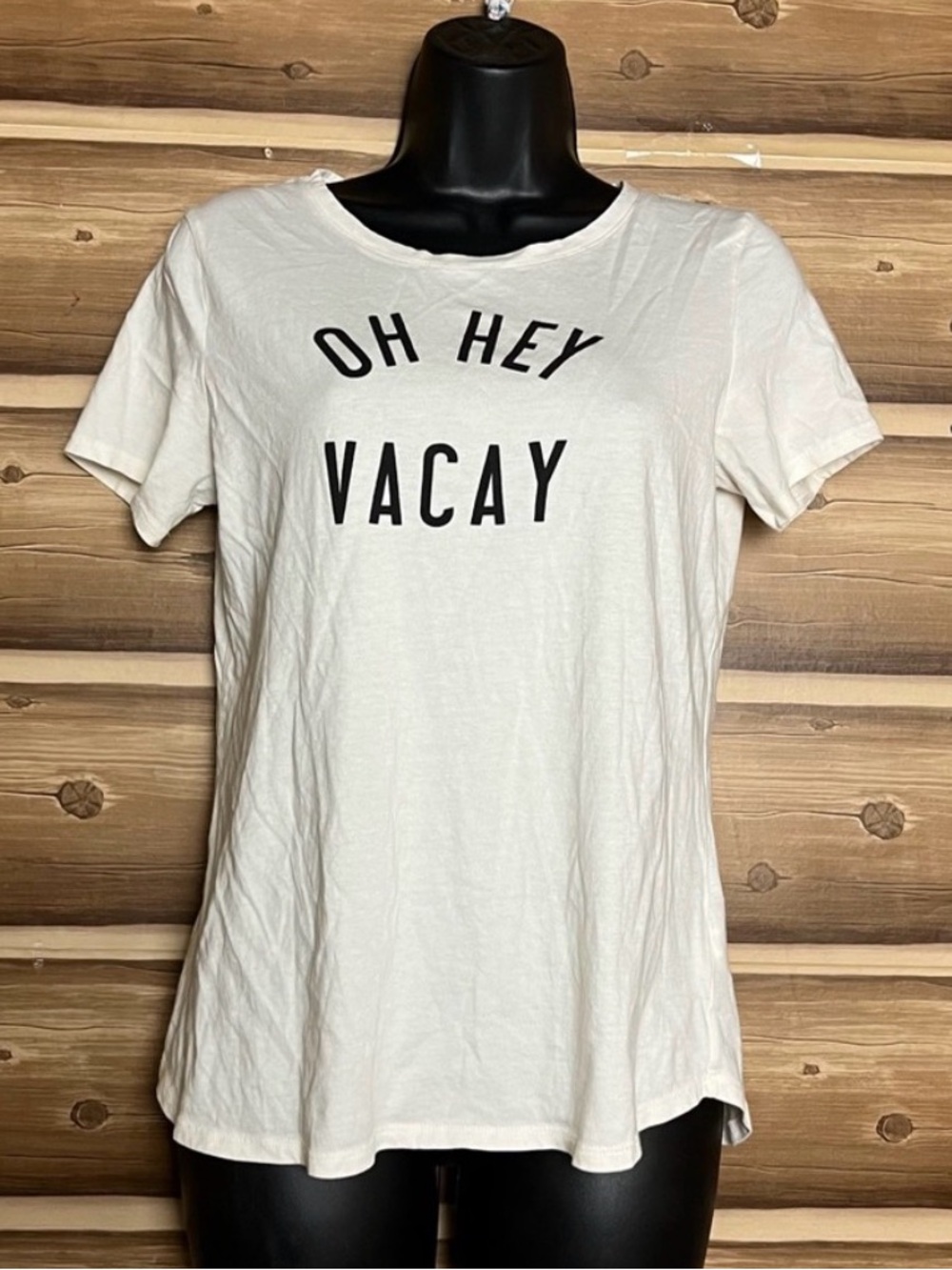 5 for‎ $30 Old navy women short sleeve classic beige tee size small
